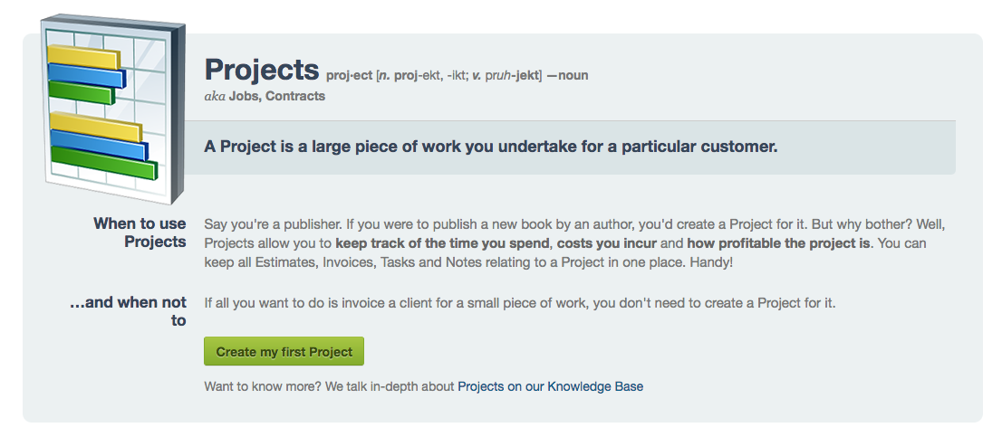 FreeAgent Projects - Probably Busy