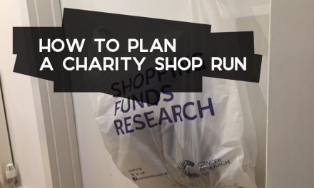How to Plan a Charity Shop Run