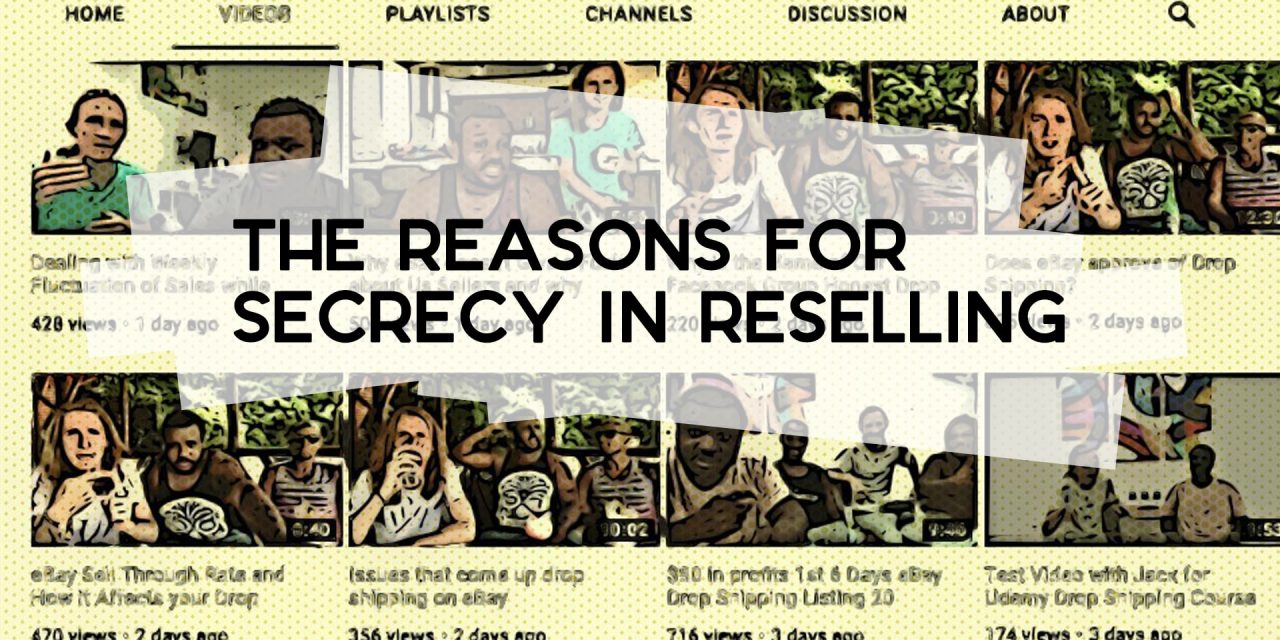 The Reasons for Secrecy in Reselling