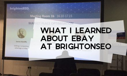 What I Learned About eBay at BrightonSEO