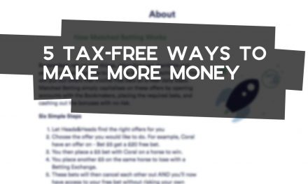 5 Ways to Make More Tax-Free Money