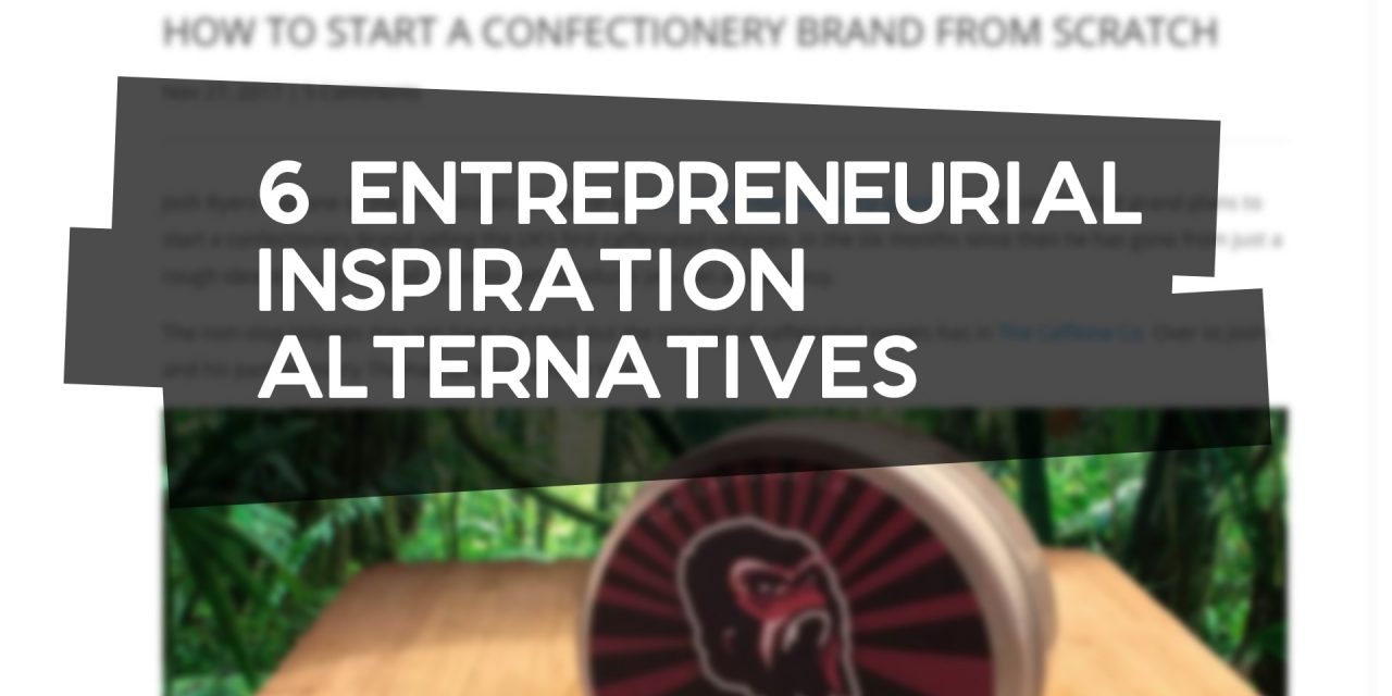 6 Entrepreneurial Inspiration Alternatives