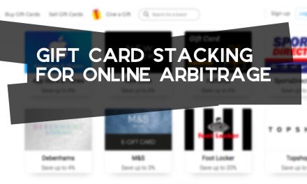 Gift Card Stacking for Online Arbitrage